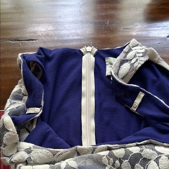 Westin Wear tulle Elegant Floral Lace Dress Sz Small impeccable - Picture 7 of 13